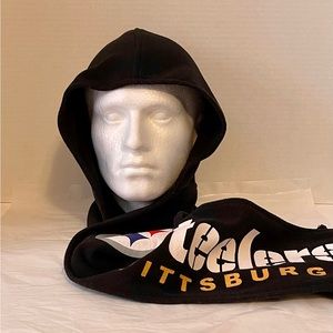 NFL Apparel Pittsburgh Steelers 1 piece Head Cover and Scarf combo (C-35)